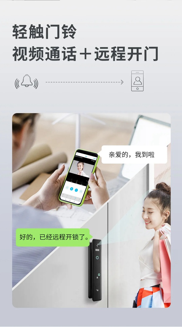 博克全自動貓眼安防智能鎖