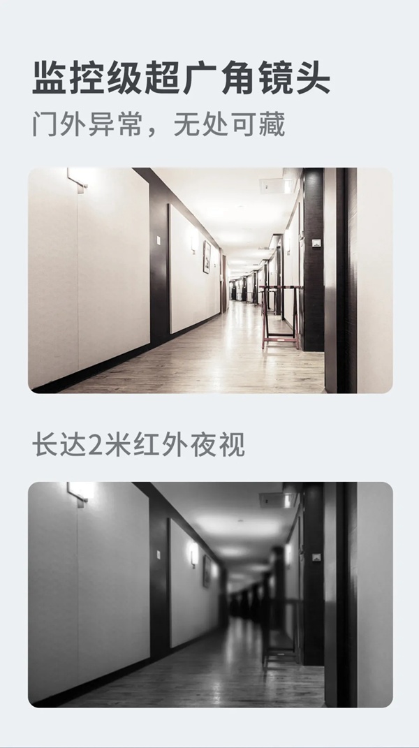 博克全自動貓眼安防智能鎖