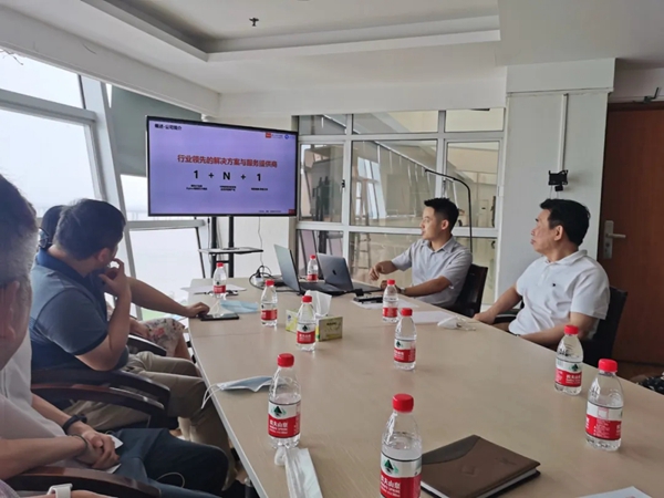 威士丹利陳董事長實地考察中科院合作項目