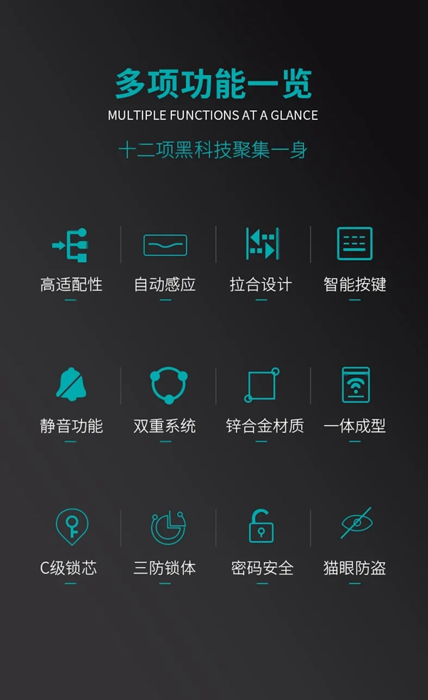 豪力士智能鎖A3-2：人臉指紋鎖和貓眼指紋鎖三大新品全新上市