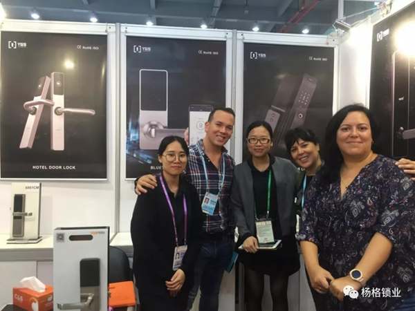 楊格鎖業(yè)在2019年第125屆廣交會上C位出道