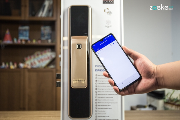 多瑪凱拔DP850智能鎖，保護(hù)您家庭安全的智能屏障