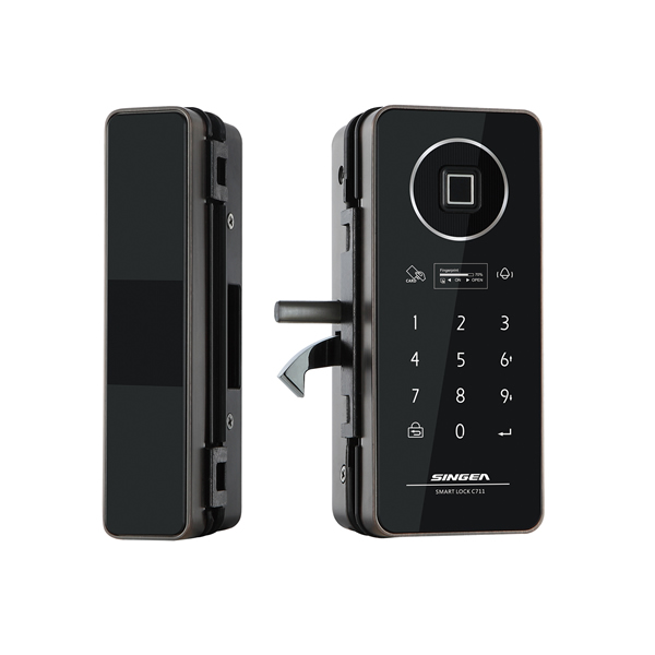 SINGEA玻璃鎖|玻璃指紋鎖加盟|價格低品質好的選哪個廠家好？