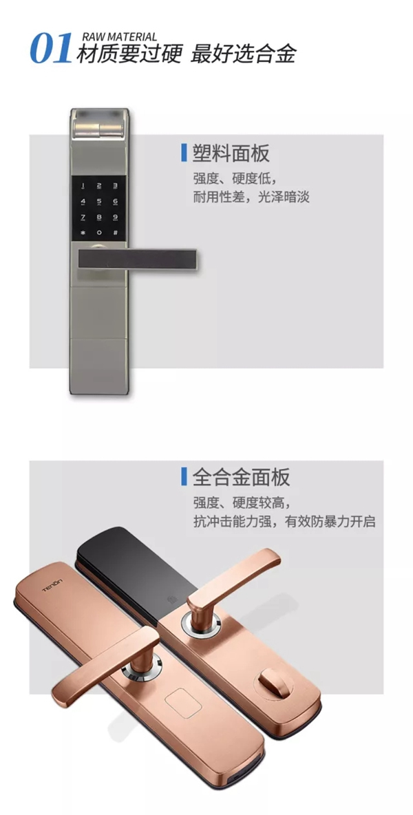 亞太天能智能鎖為您整理了一份智能鎖的選購(gòu)攻略！