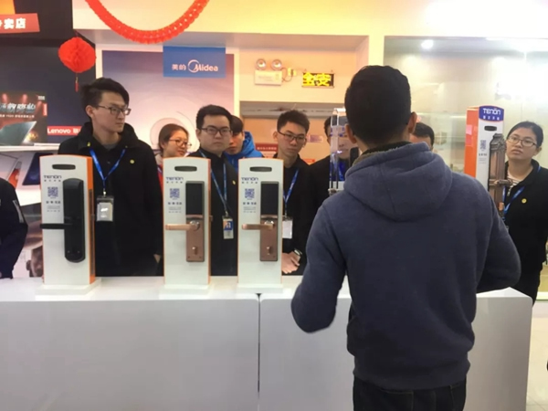 亞太天能智能鎖榮獲蘇寧渠道極速成長獎(jiǎng)