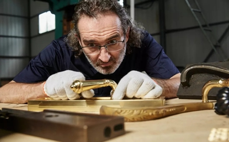 ICCSSI艾棲智能鎖手工純銅鎖柏林0303，為品位誕生