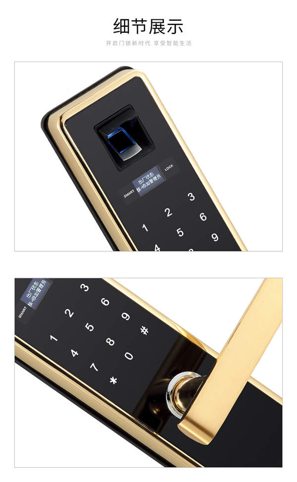 智能防盜門鎖生產公司哪家實力大？專業可靠？