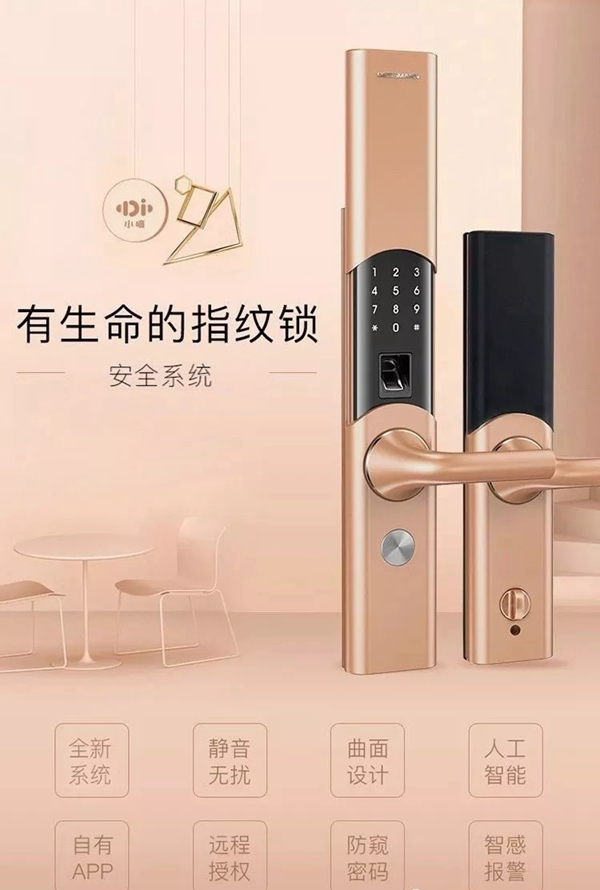 德施曼小嘀云智能鎖讓您的生活更方便，更安全