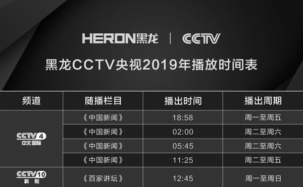 HERON黑龍智能鎖攜手央視，打響品牌升級戰(zhàn)