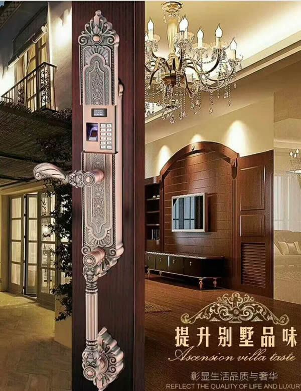 思歌紅古銅指紋密碼鎖好不好？