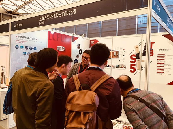 多靈智能指紋鎖亮相電子展，開啟智能鎖安全新體驗