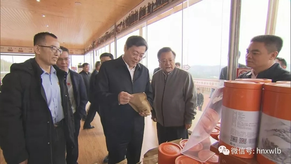 多特智能鎖迎接湖南省省委書記杜家毫一行蒞臨調研