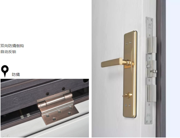 王力安防新款安全門，美學與安全并重