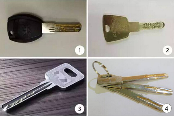 你家門鎖是否防盜安全？看一眼鑰匙就清楚