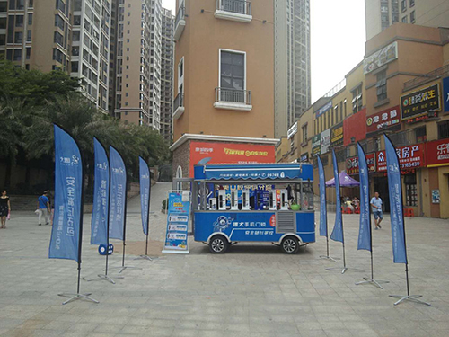 德犬重磅推出社區(qū)推廣車，開創(chuàng)智能門鎖營銷新玩法！