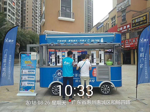 德犬重磅推出社區(qū)推廣車，開創(chuàng)智能門鎖營銷新玩法！