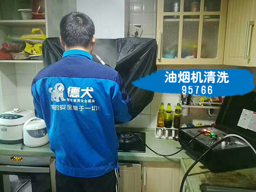 惠州家電清洗找德犬95766，專業(yè)惠州上門油煙機清洗空調(diào)