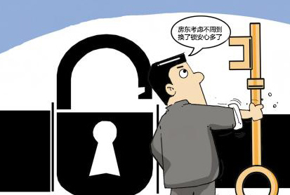 安裝德犬手機(jī)門鎖，租房鑰匙不再是個(gè)麻煩 