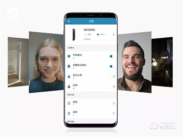 貓眼、門鈴、門鎖功能三合一！有ta就夠了