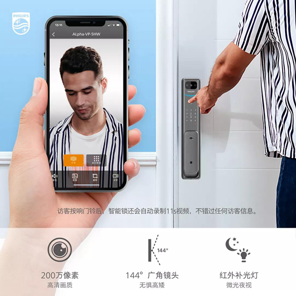 升級揭秘！新一代飛利浦Alpha-V(P)可視智能鎖到底有何不同？