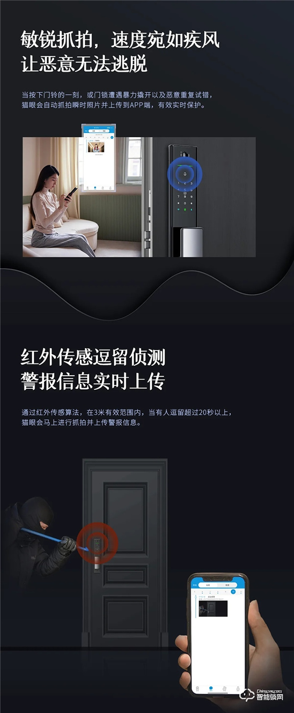 新品首發 | 智屏貓眼全自動智能鎖A5p震撼來襲! 新品首發 | 智屏貓眼全自動智能鎖A5p震撼來襲!