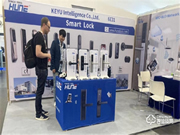 科裕智能門鎖亮相歐洲安防展,向世界展示中國智能鎖技術實力