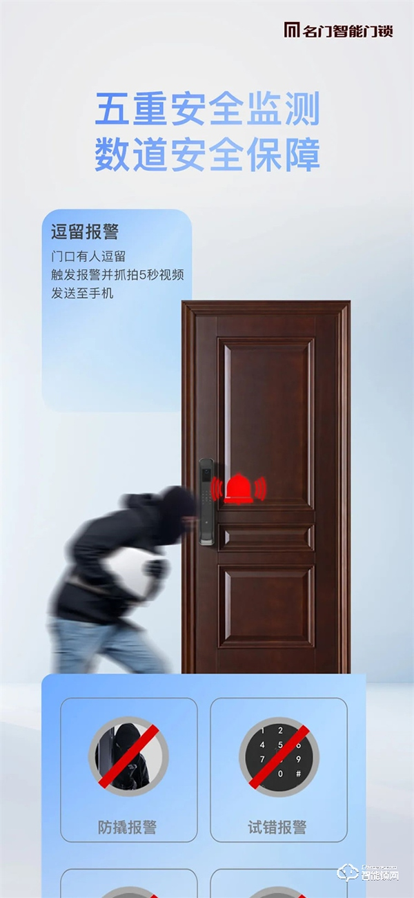 新品上市|名門(mén)K9全自動(dòng)智能鎖 主動(dòng)可視對(duì)講 極速刷臉開(kāi)門(mén) 新品上市|名門(mén)K9全自動(dòng)智能鎖 主動(dòng)可視對(duì)講 極速刷臉開(kāi)門(mén)