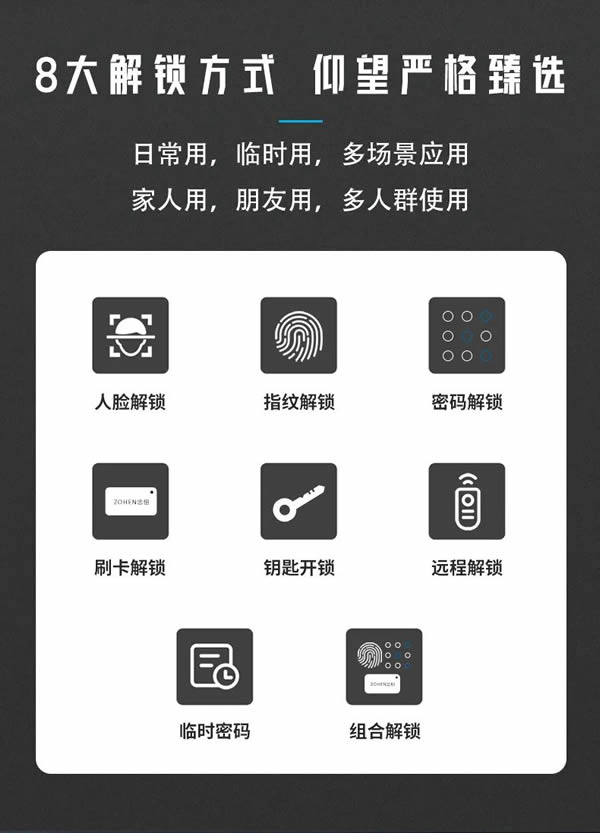 忠恒仰望P30M智能鎖 | 全屋智能聯動