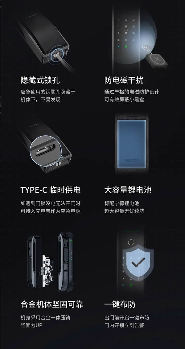 明星同款力薦丨亞太天能智屏貓眼全自動(dòng)智能鎖A6p 明星同款力薦丨亞太天能智屏貓眼全自動(dòng)智能鎖A6p