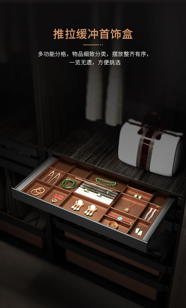 匯泰龍 | 深諳家居,時尚優(yōu)雅丨祖瑪瓏系列·輕奢版衣柜收納五金 匯泰龍 | 深諳家居,時尚優(yōu)雅丨祖瑪瓏系列·輕奢版衣柜收納五金