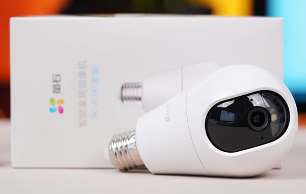 有燈座就能裝 看家護(hù)院很省心!螢石C8b-4G版智能家居攝像機(jī)評測 有燈座就能裝 看家護(hù)院很省心!螢石C8b-4G版智能家居攝像機(jī)評測