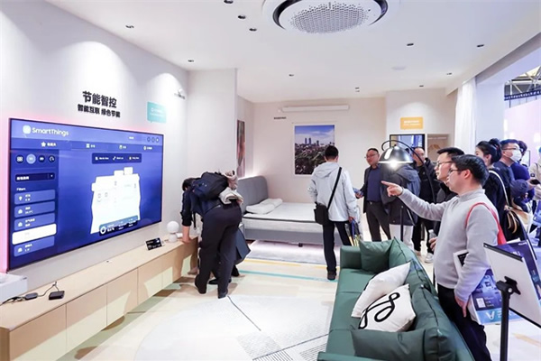 三星在AWE2024展示 SmartThings 智能家居互聯