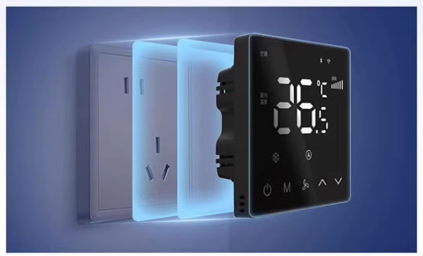 高性價比網關產品 打通智能家居孤島||中弘面板式空調網關最新上市