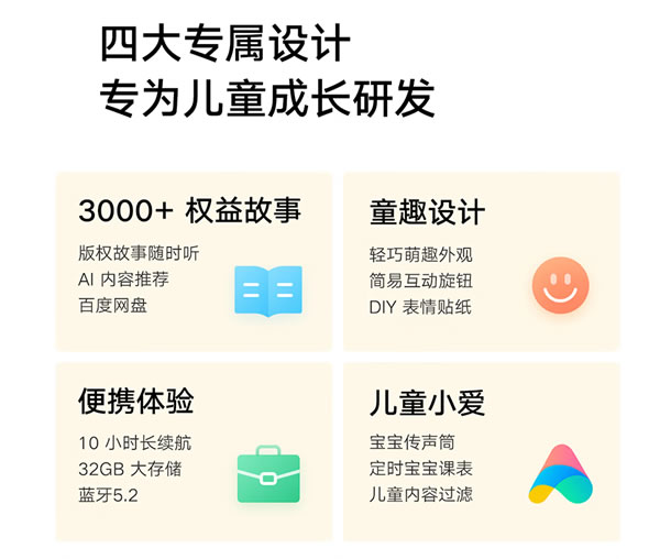 小米小愛(ài)音箱兒童版開(kāi)啟預(yù)售：專為 3-6 歲兒童設(shè)計(jì)，售 299 元