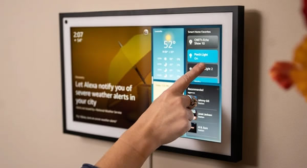 體驗一下美國智能家居中控屏，亞馬遜Echo Show 15