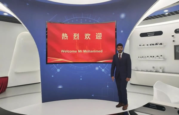 沙特市場合作伙伴到訪南京物聯(lián)智能鎖總部參觀_1