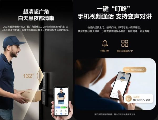 一握一推,螢石新款智能鎖帶你開啟便捷生活_2