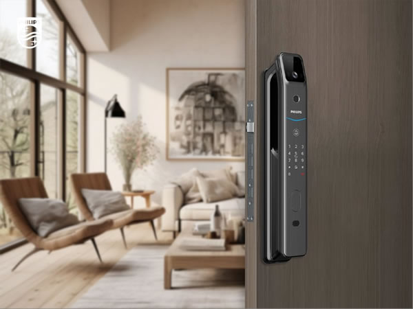 飛利浦智能鎖搭載大屏貓眼智慧守護！_2