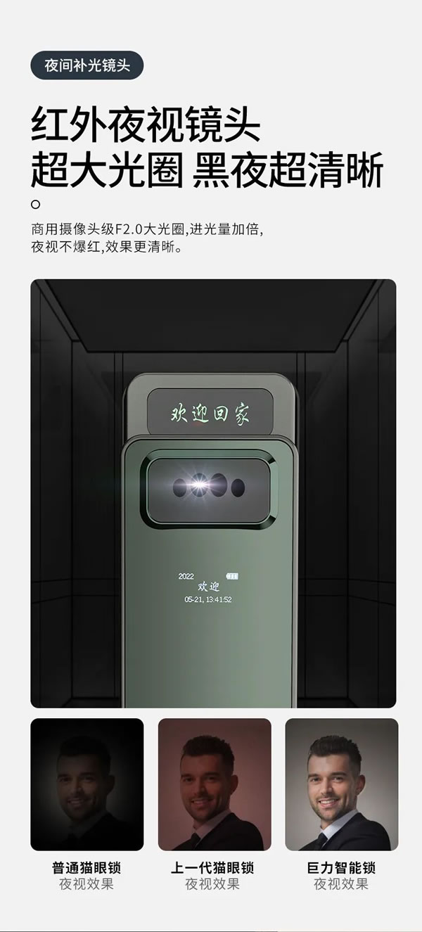 巨力智能丨快節奏的生活,你需要快反應的智能鎖_3