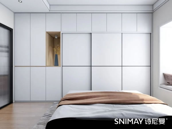 淺指智能鎖定制衣柜案例,輕奢玻璃配衣柜真的絕了_18