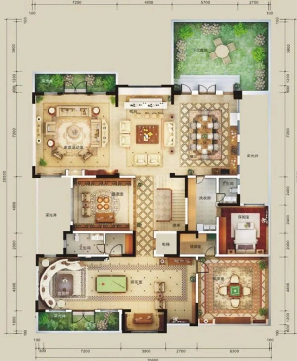 伊家人智能家居:智慧家庭高檔別墅解決方案!_14