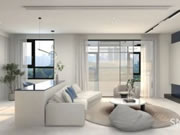 淺指智能鎖98㎡極簡兩居室,打造輕盈質(zhì)感家居