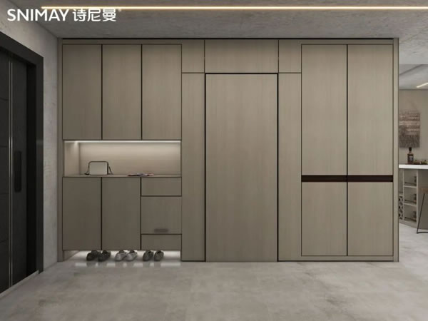 淺指智能鎖玄關柜設計,0.5㎡也能打造完美方案_7