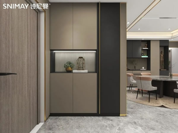 淺指智能鎖玄關柜設計,0.5㎡也能打造完美方案_12