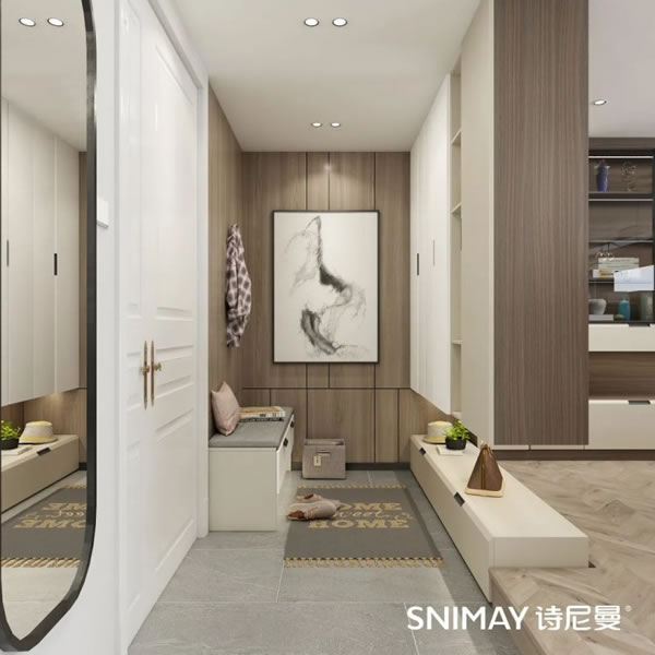 淺指智能鎖玄關柜設計,0.5㎡也能打造完美方案_19