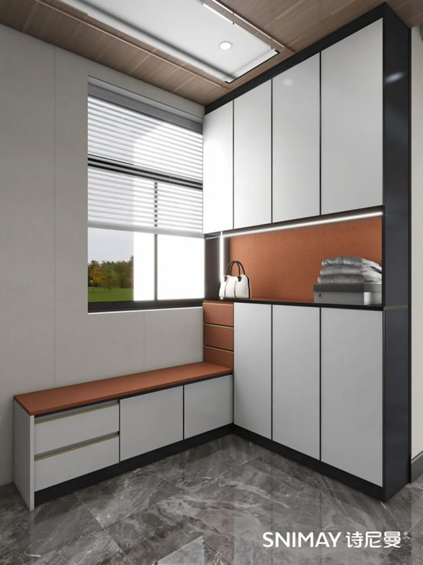 淺指智能鎖玄關柜設計,0.5㎡也能打造完美方案_21