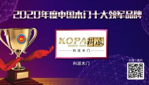 科派木門|2020年度中國木門十大領軍品牌