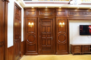 華日家具木門展示